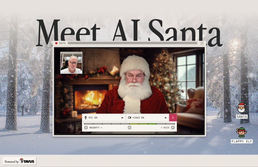 AI startup Tavus founder says users talk to its AI Santa ‘for hours’ per day